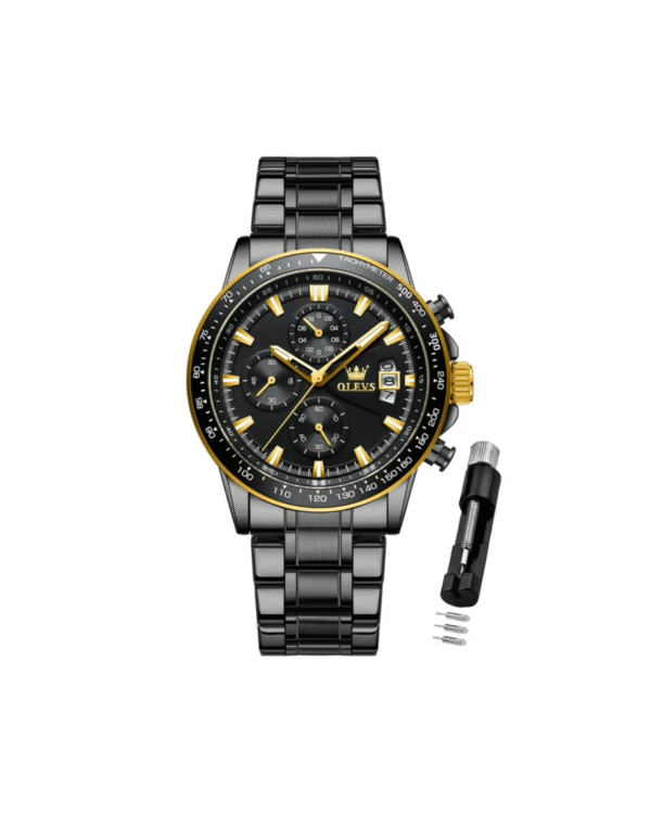 Olevs - Chronograph Stainless Steel